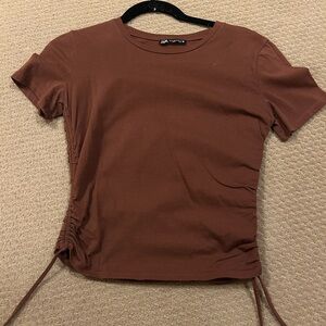 Zara Brown Tshirt